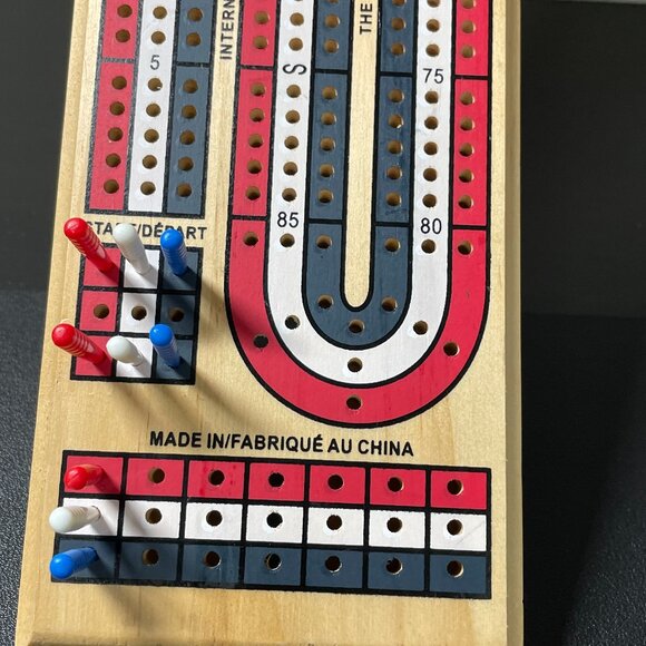 Bicycle Cribbage Card Game Board - Picture 5 of 6